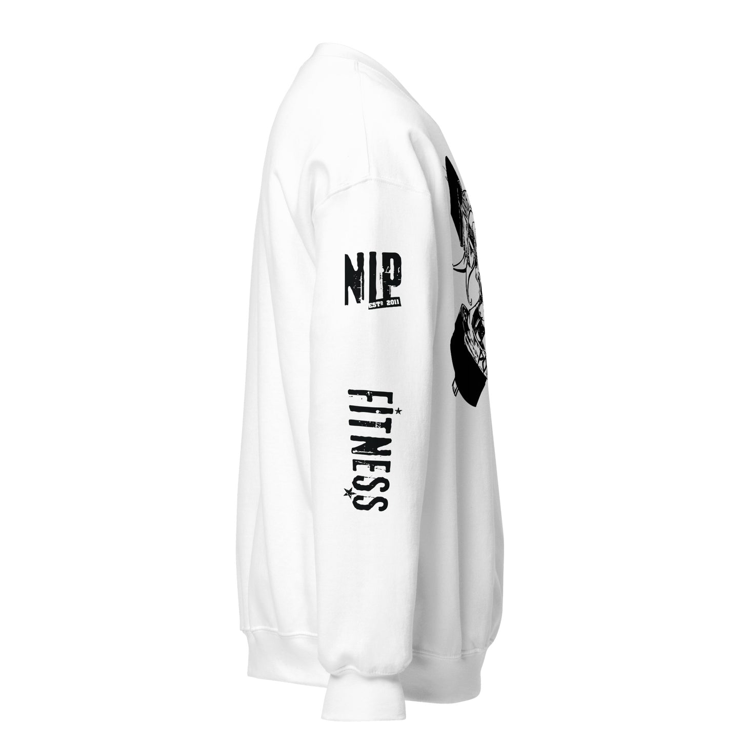 Gildan SF000 - Softstyle Crewneck Sweatshirt-NIP Skull logo