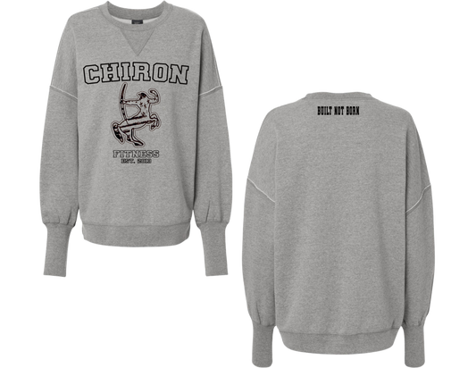 MV Sport W22712 Women's Sueded Fleece Crewneck Sweatshirt