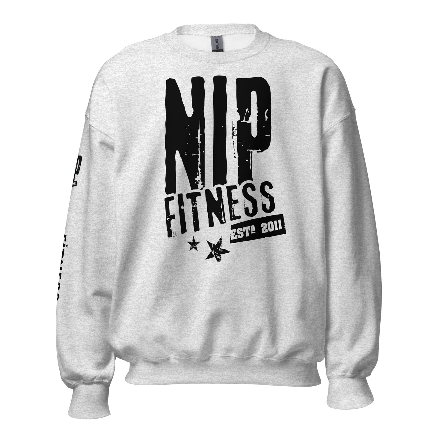 Gildan SF000 Softstyle Crewneck Sweatshirt-NIP Logo