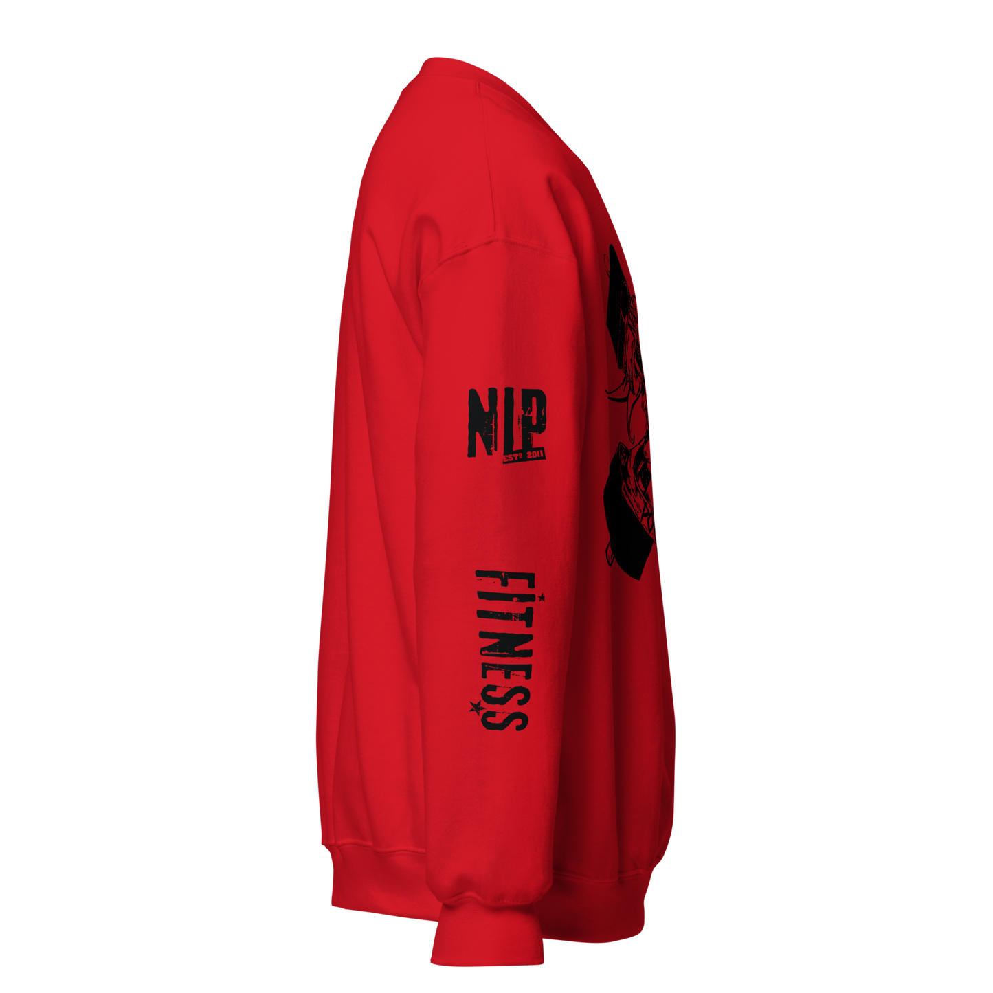 Gildan SF000 - Softstyle Crewneck Sweatshirt-NIP Skull logo