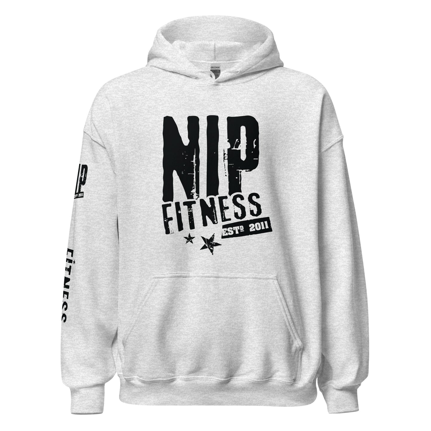 Bella + Canvas 3719 - Unisex Sponge Fleece Pullover Hoodie-NIP LOGO