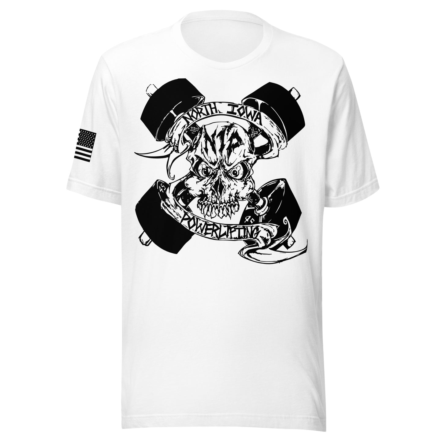 Bella + Canvas 3001C - Unisex Jersey T-Shirt-NIP Skull logo
